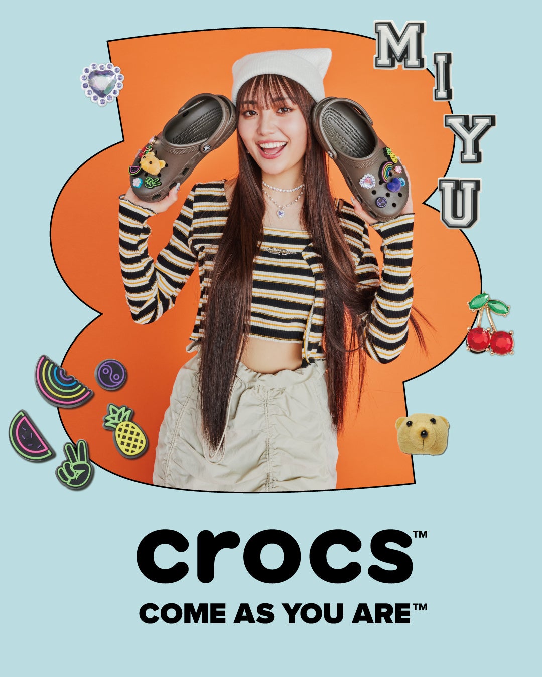 crocs PYC 野咲美優さん