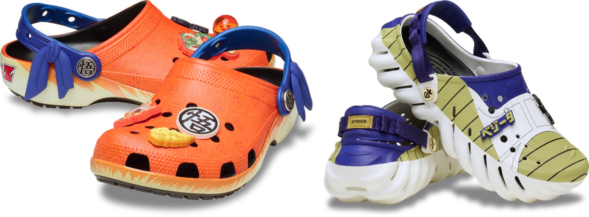 あ*ぅ様 クロックス ドラゴンボール コラボ商品 ベジータ 限定品 24cm Crocs™、『ドラゴンボールZ』とのコラボレーションアイテムを