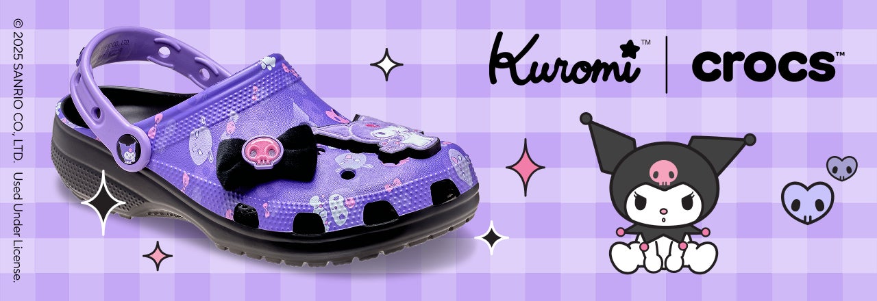 誰にも自分らしさを止められない!」Crocs × クロミ コラボがついに 誰にも自分らしさを止められない!」Crocs × クロミ コラボがついに