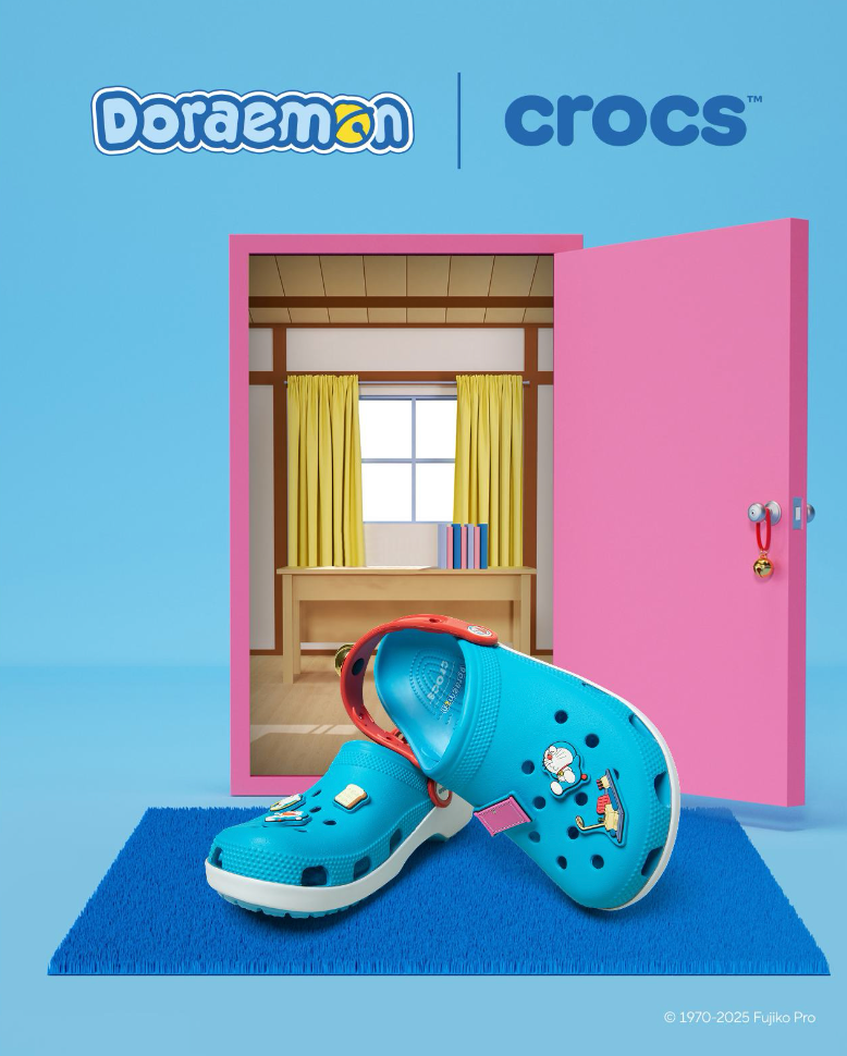 ドラえもんと未来に踏み出そう！ドラえもんとCrocs™の限定コレクション