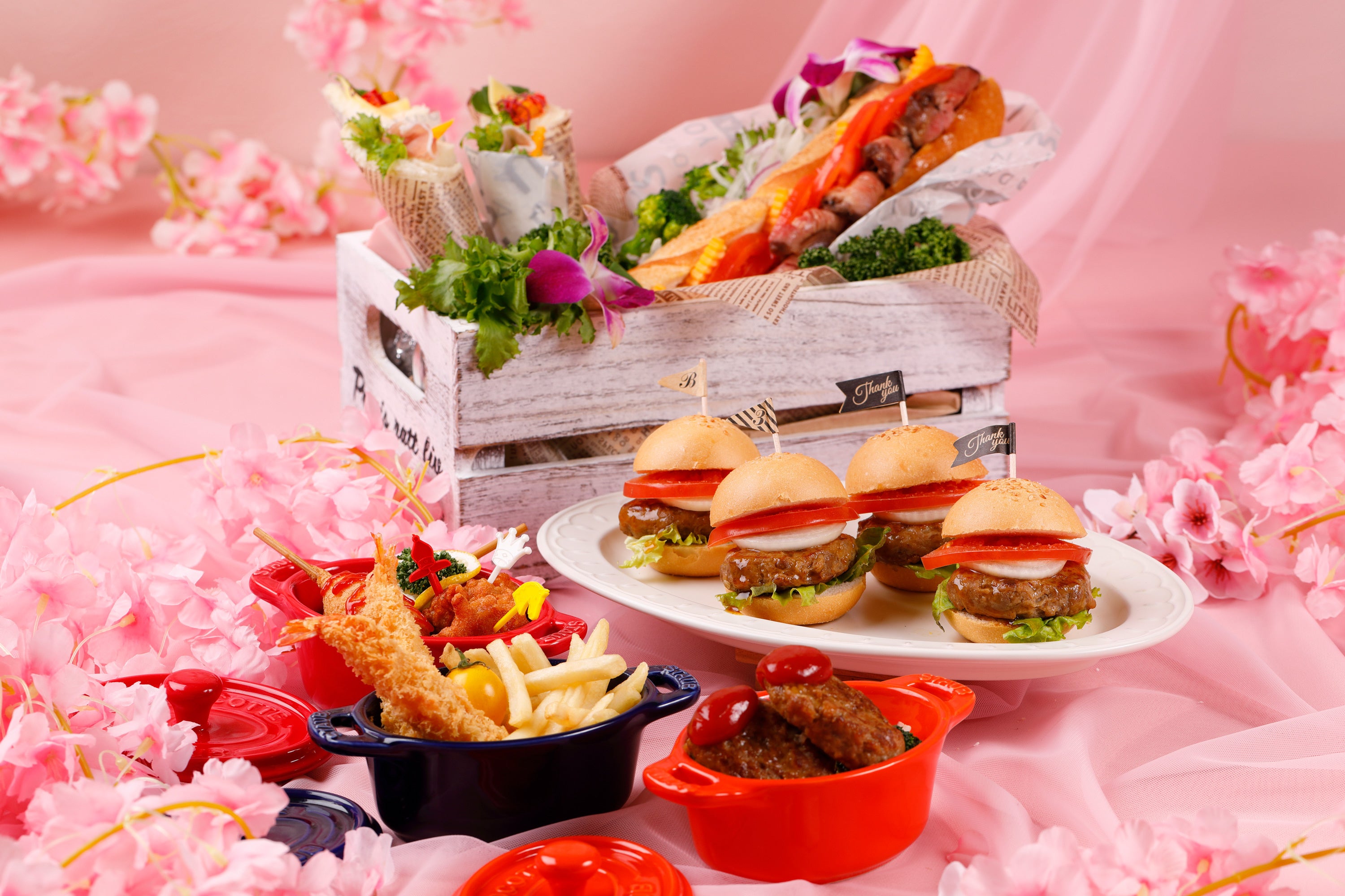 「お好みサンドイッチバリエーション」はGWスペシャルメニュー