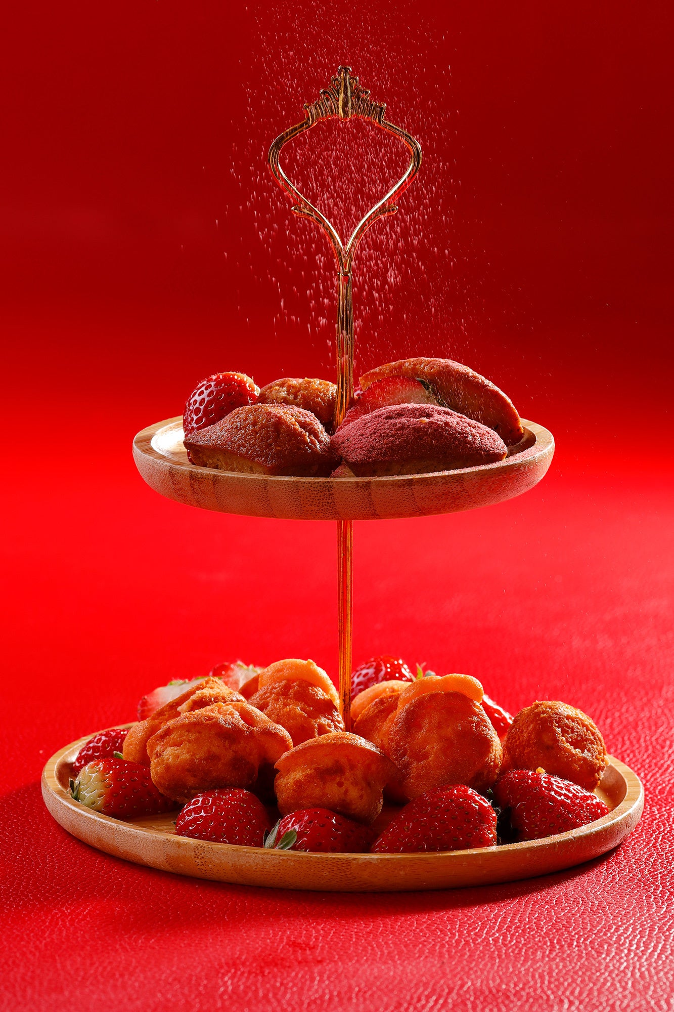 いちごのマドレーヌ、フィナンシェ