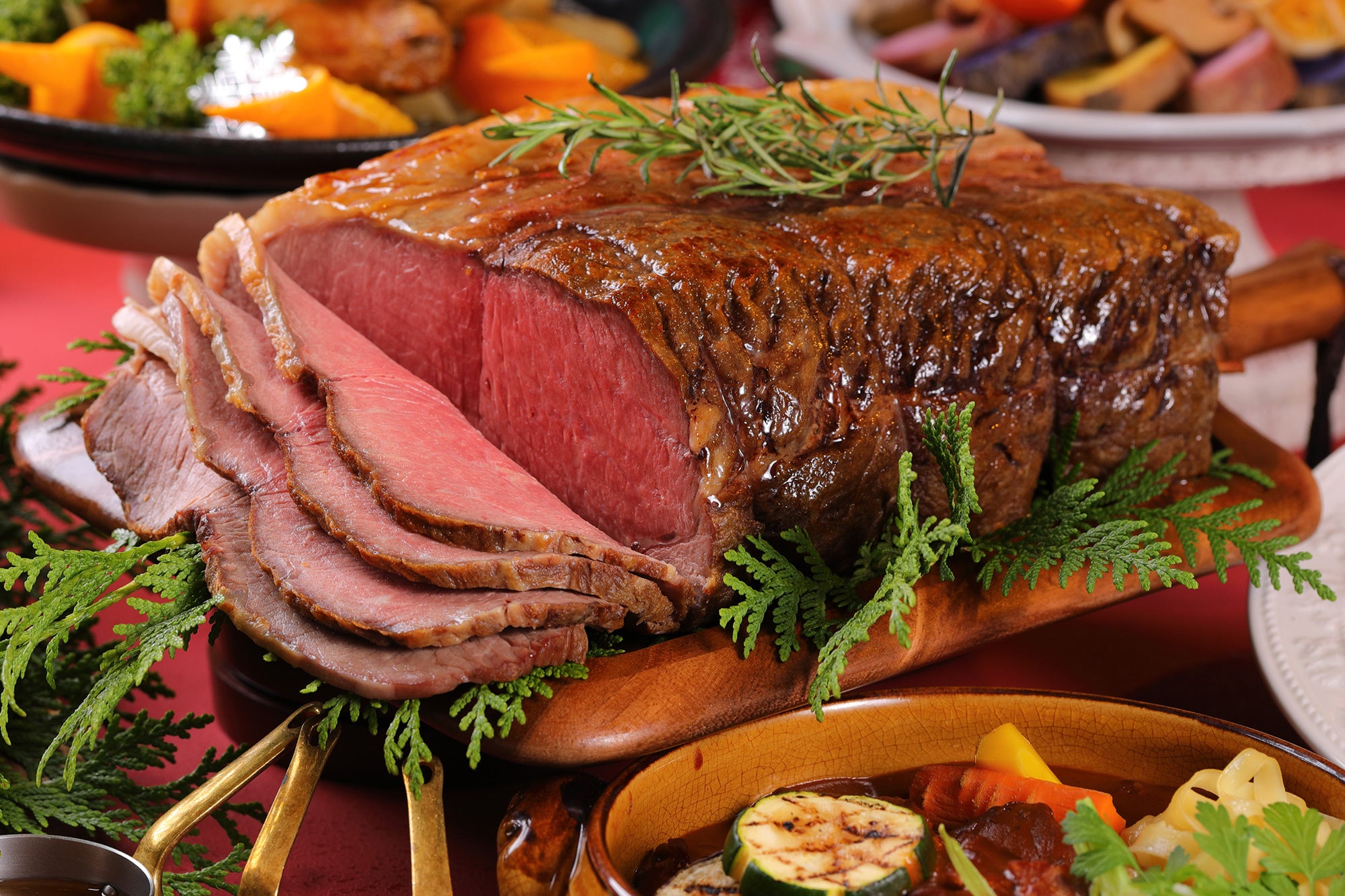 ディナーブッフェ限定「ローストビーフ」