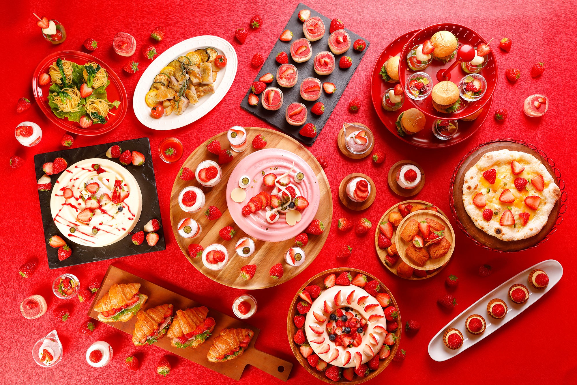 ストロベリースイーツランチ＆ディナーブッフェ