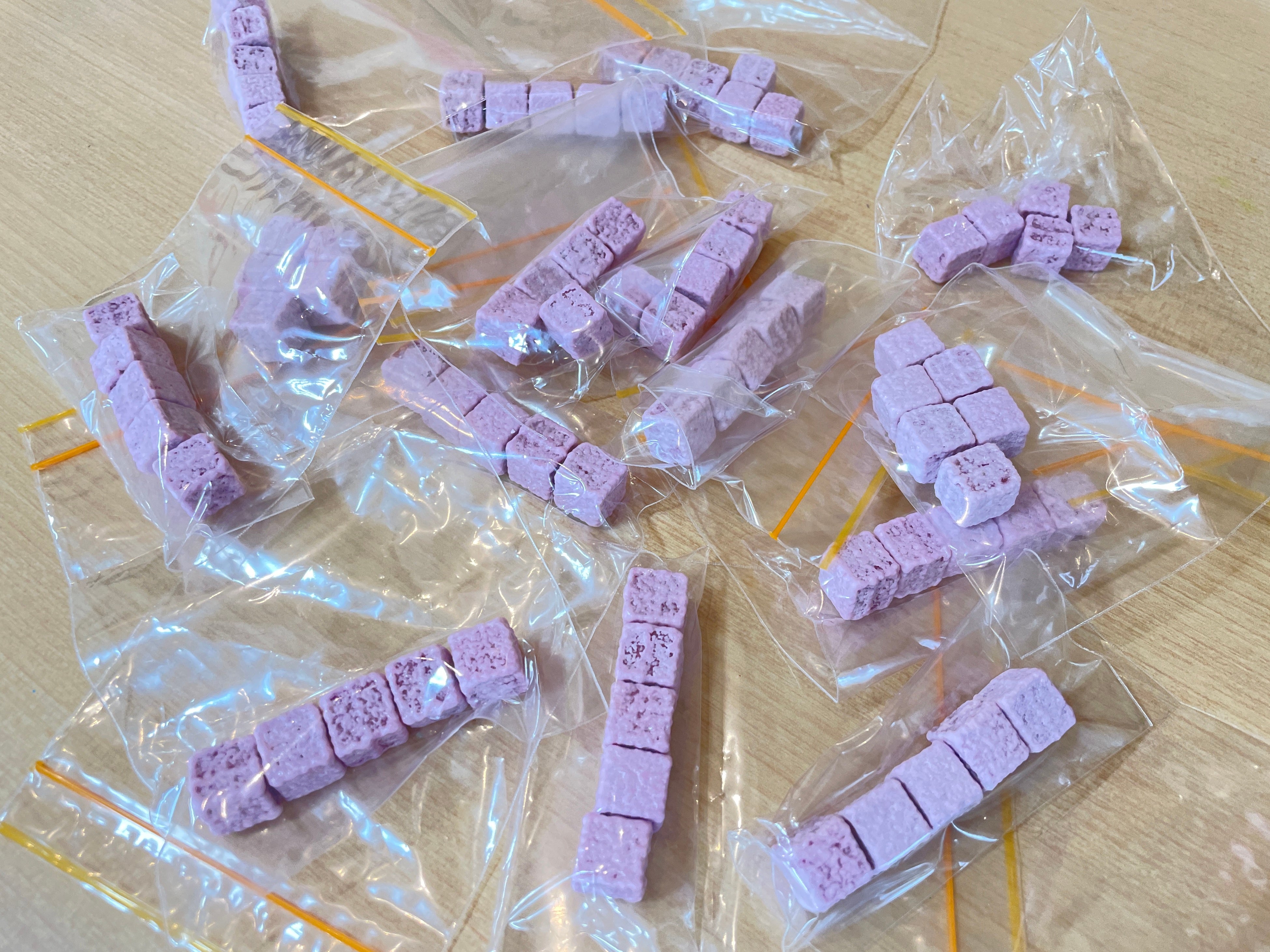 園児が使用予定のフーセンガム