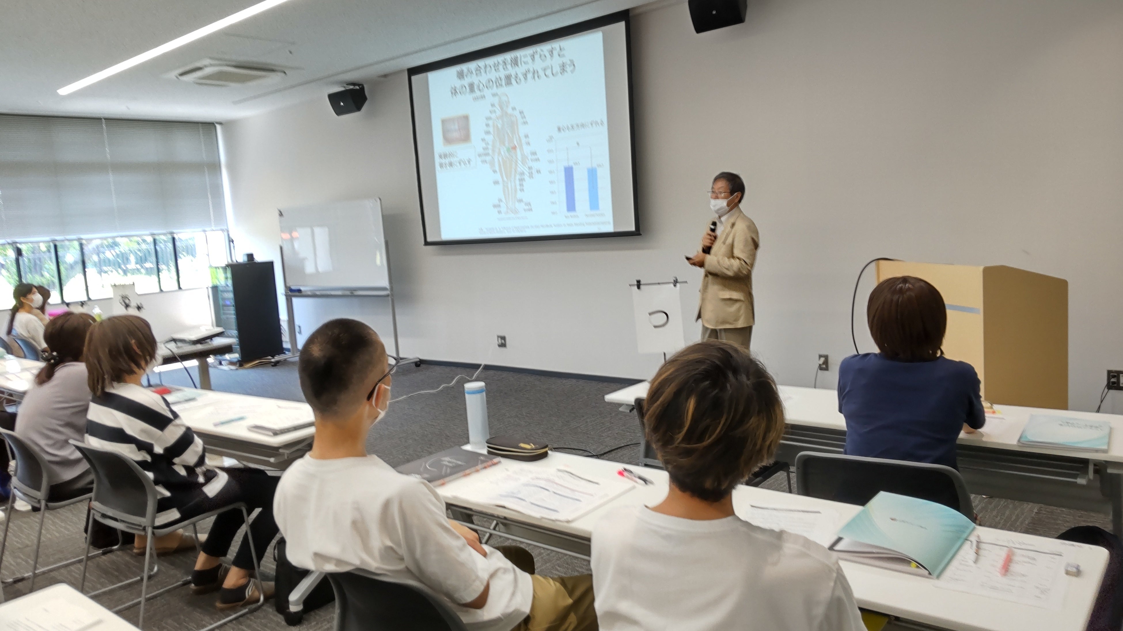 スポーツ協会指導者向け 口腔健康セミナーの様子