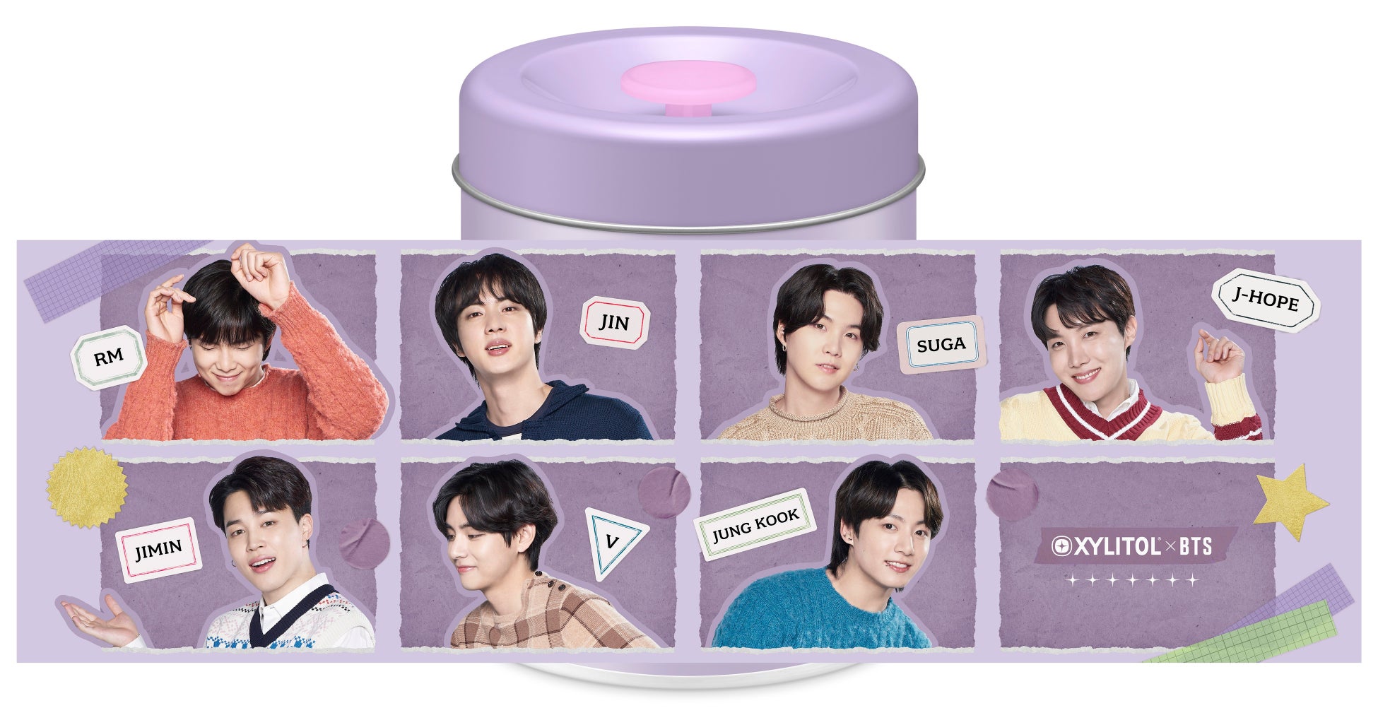 コラージュ風デザイン