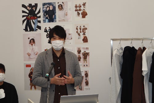 ロッテ本原からコラボ趣旨説明