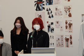 学生による商品説明