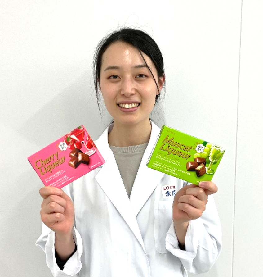 チョコレート研究課　永原　彩瑚