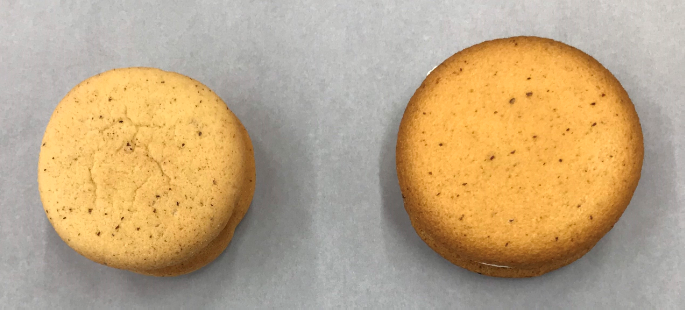 ＜写真右側が改良品＞