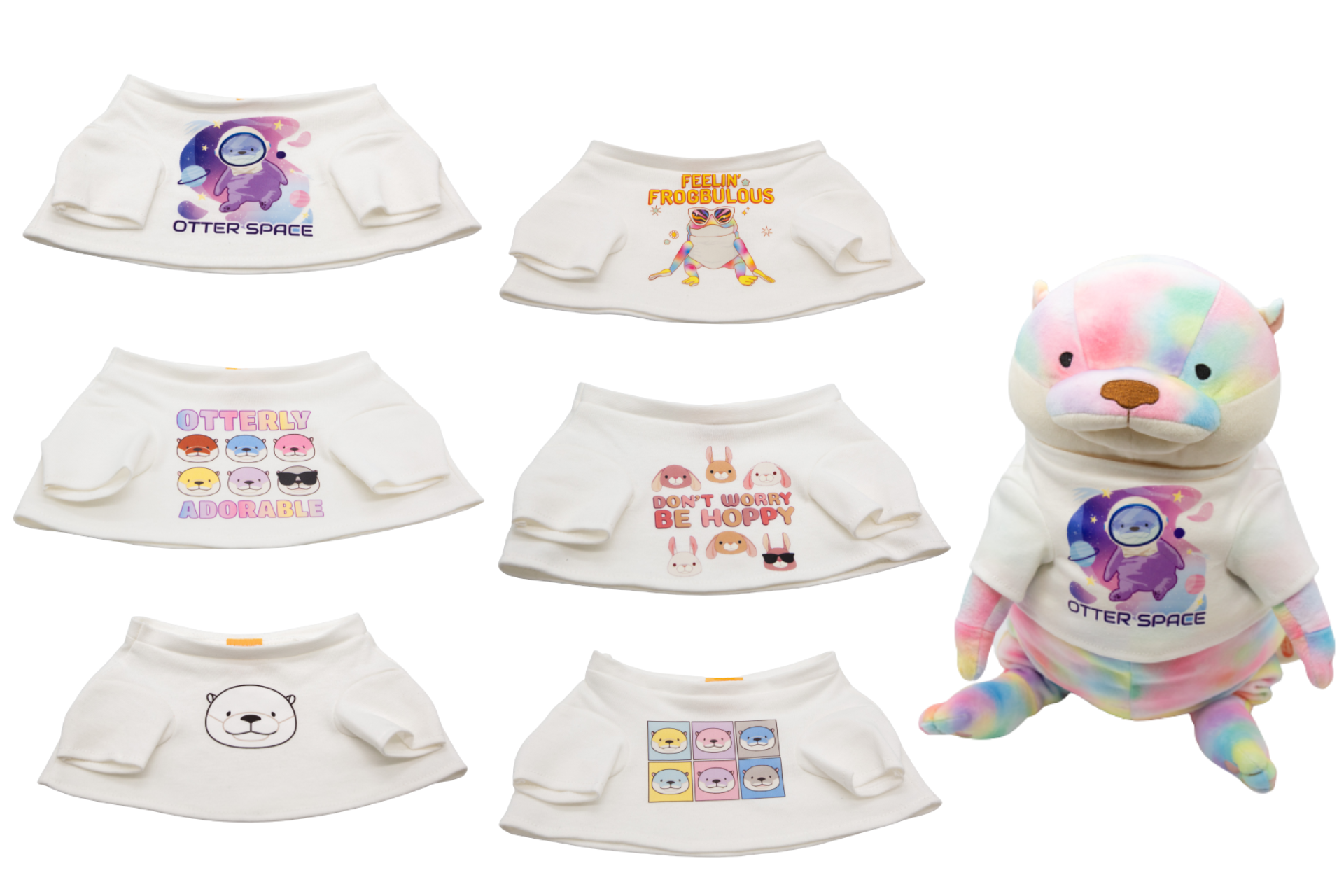 日本発、世界中のファン待望の「もちうり」ぬいぐるみとぬいぐるみ用T