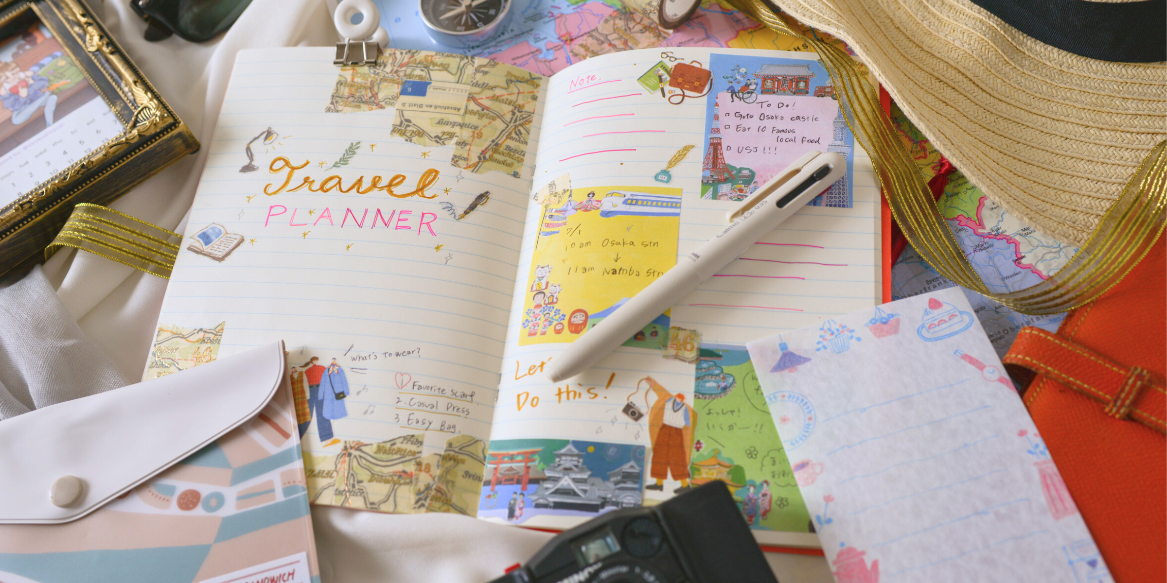 ZenPop、「旅」テーマの文房具ボックスを2024年6月1日（土）より海外