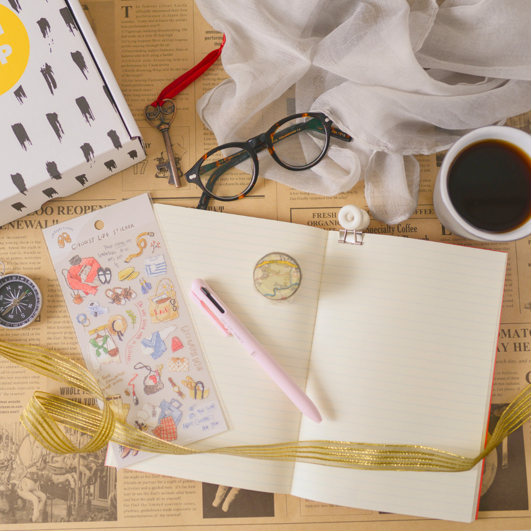 ZenPop、「旅」テーマの文房具ボックスを2024年6月1日（土）より海外