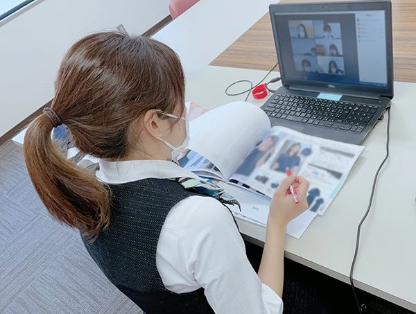 ▲プロジェクトチームのミーティング