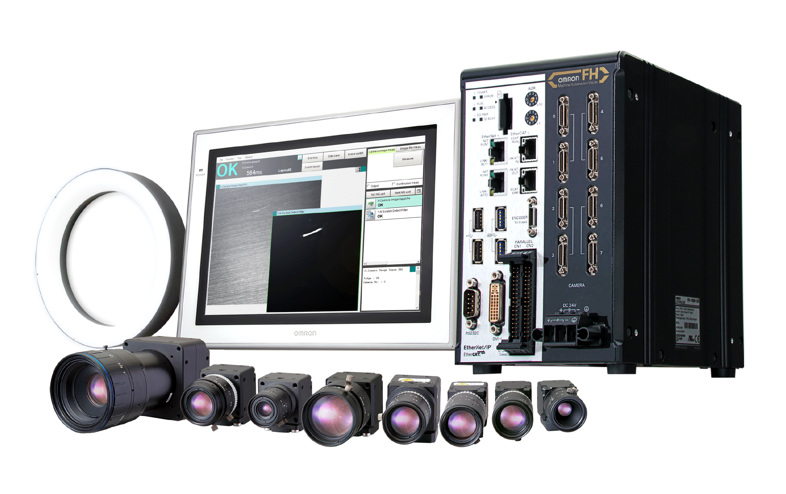 オムロンの画像処理システム製品「FHシリーズ」