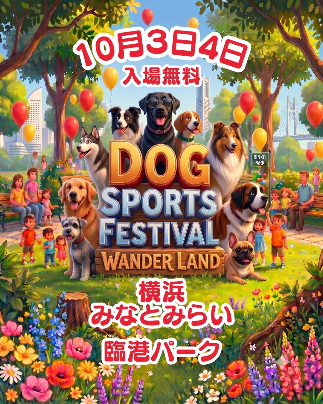 【今週末開催🐕】横浜みなとみらいで「わんスポ2026」開催！愛犬と一緒に“動いて・笑って・撮って楽しむ”体験型DOG犬フェス🐶