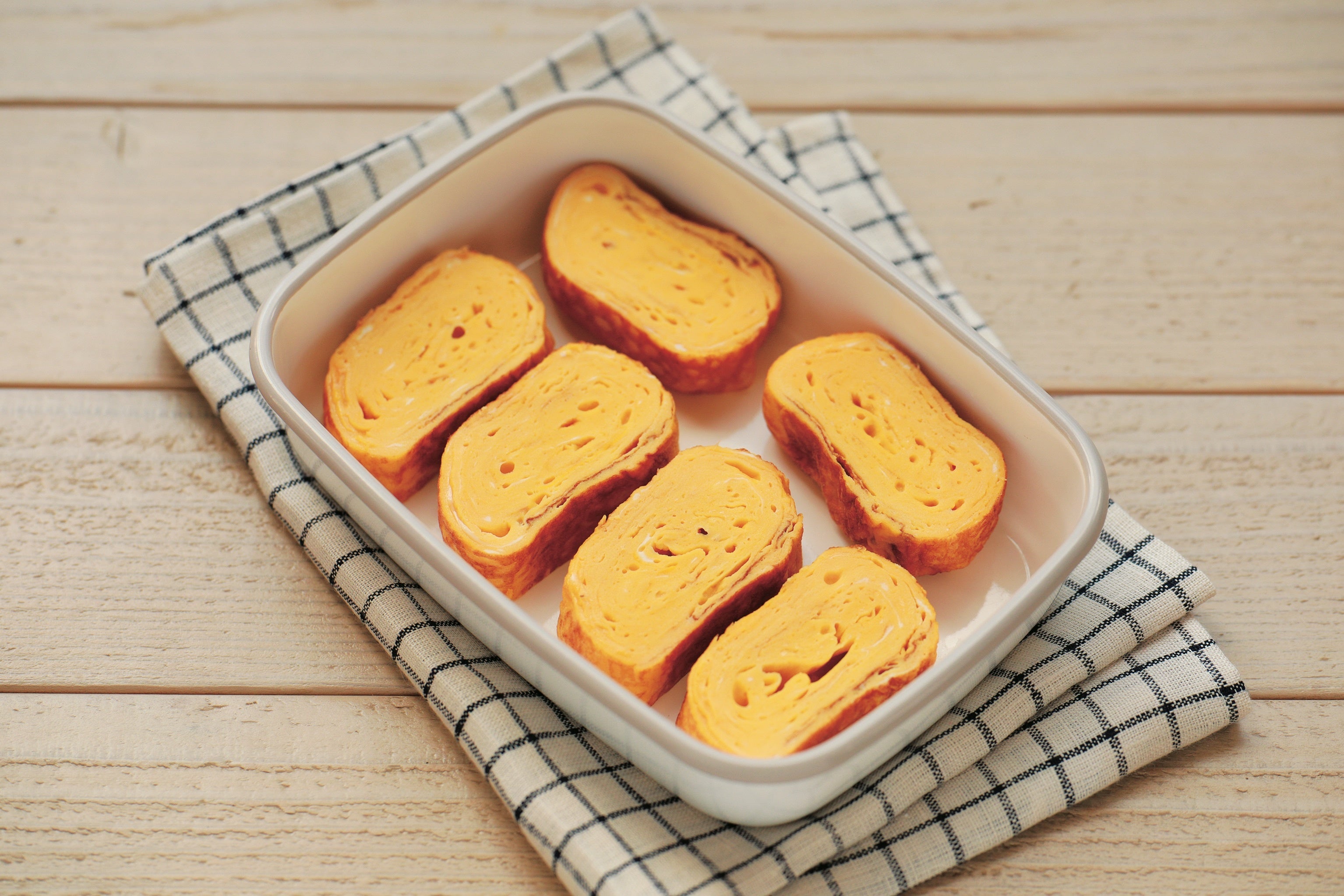 作りおきでもふんわりな卵焼き