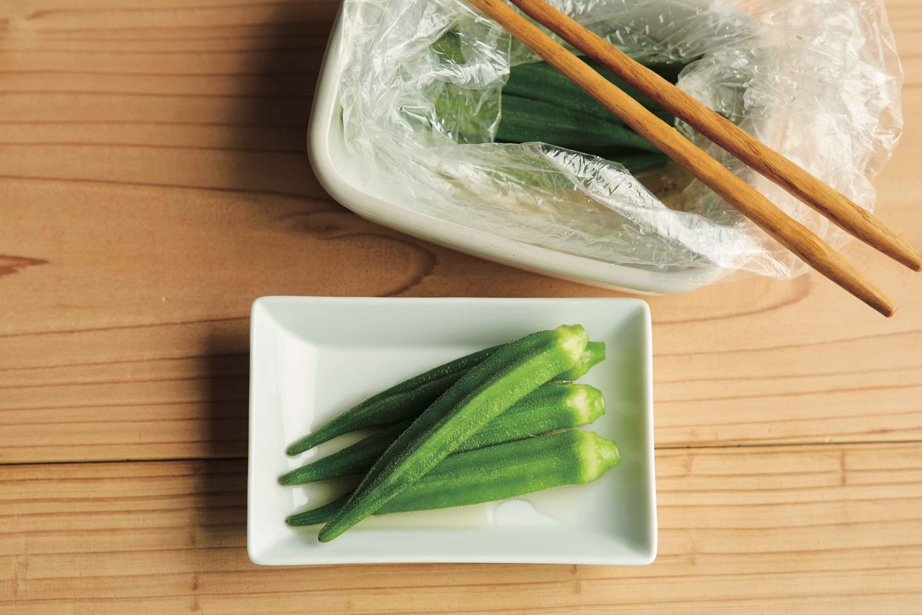 オクラのうま塩漬け