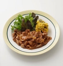 しょうが焼きの作り方を紹介しつつ、味つけをトマトケチャップ、ソースにするだけで洋風になる例として。