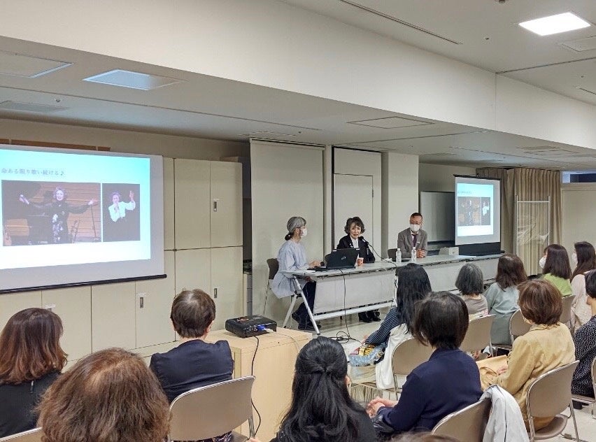 3月31日(木)、日本橋三越カルチャーサロンで行われたトークショー。