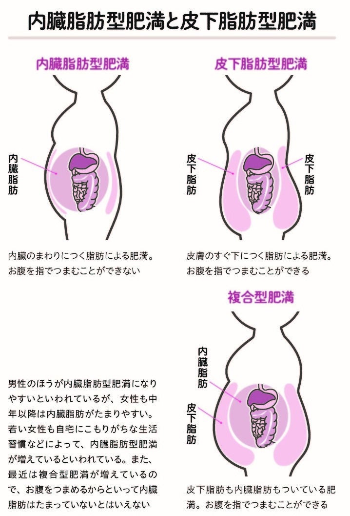 女性の下腹ぽっこりの原因は？