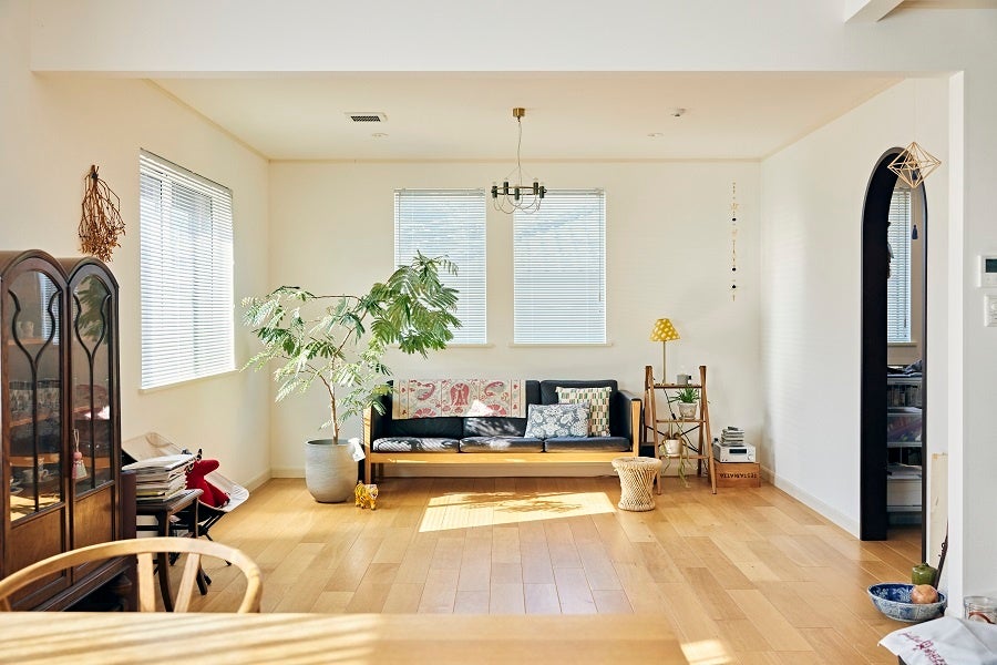 インテリアアイテムは多くは持たず、心底気に入ったものを長く使う。