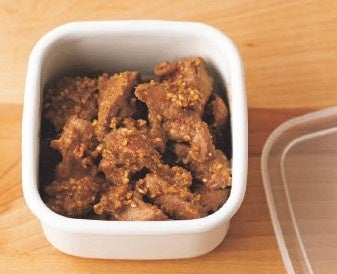 鉄を効率よく補うには「レバーの甘辛ごま煮」