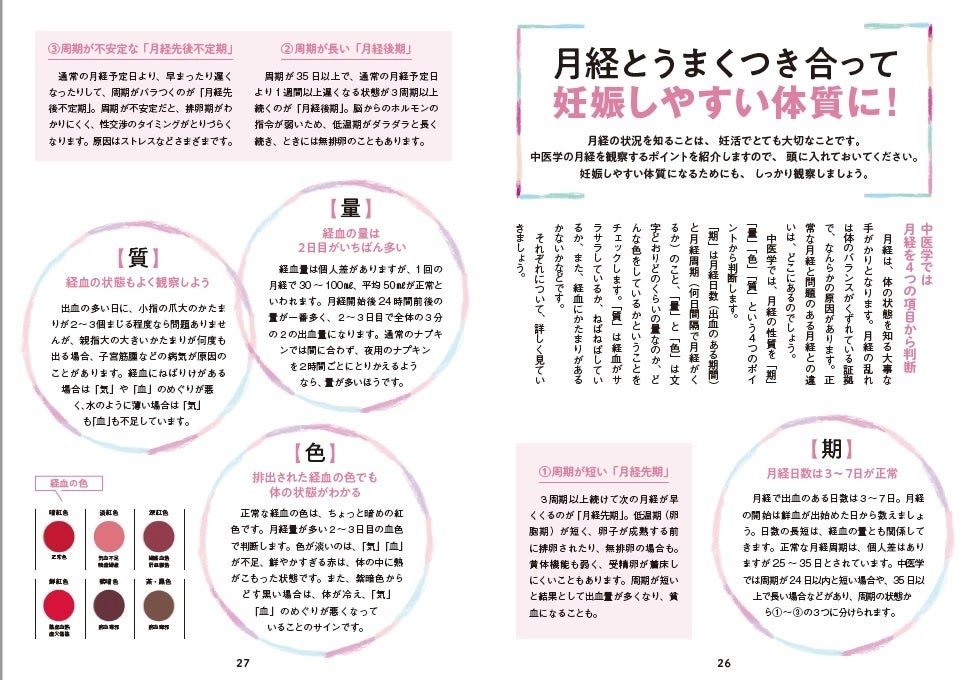 妊活中に試してみる価値アリ 赤ちゃんが欲しい なら 中医学のアプローチで体質改善 妊娠力を上げよう 株式会社主婦の友社 のプレスリリース