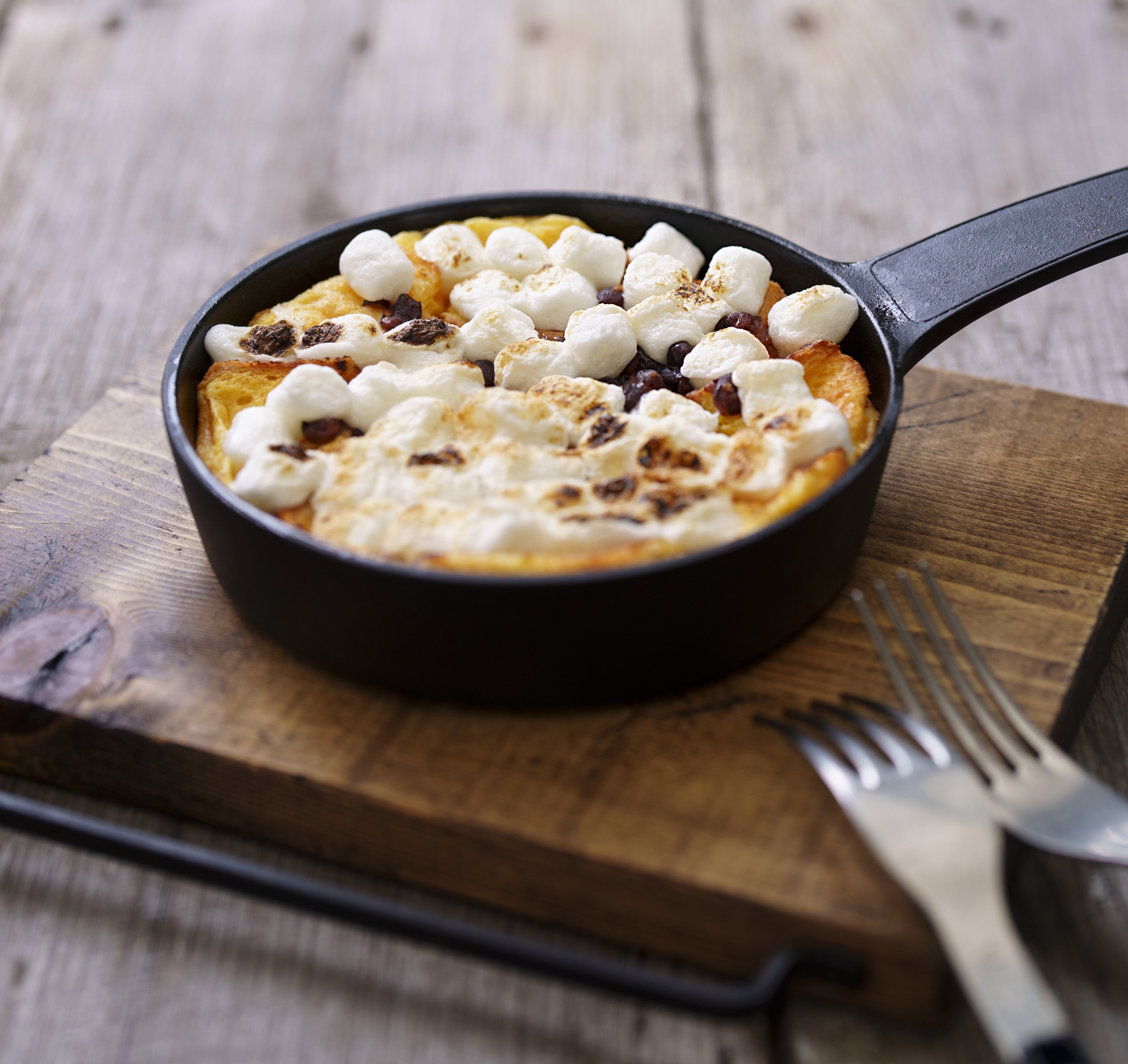 マシュマロあんプディング