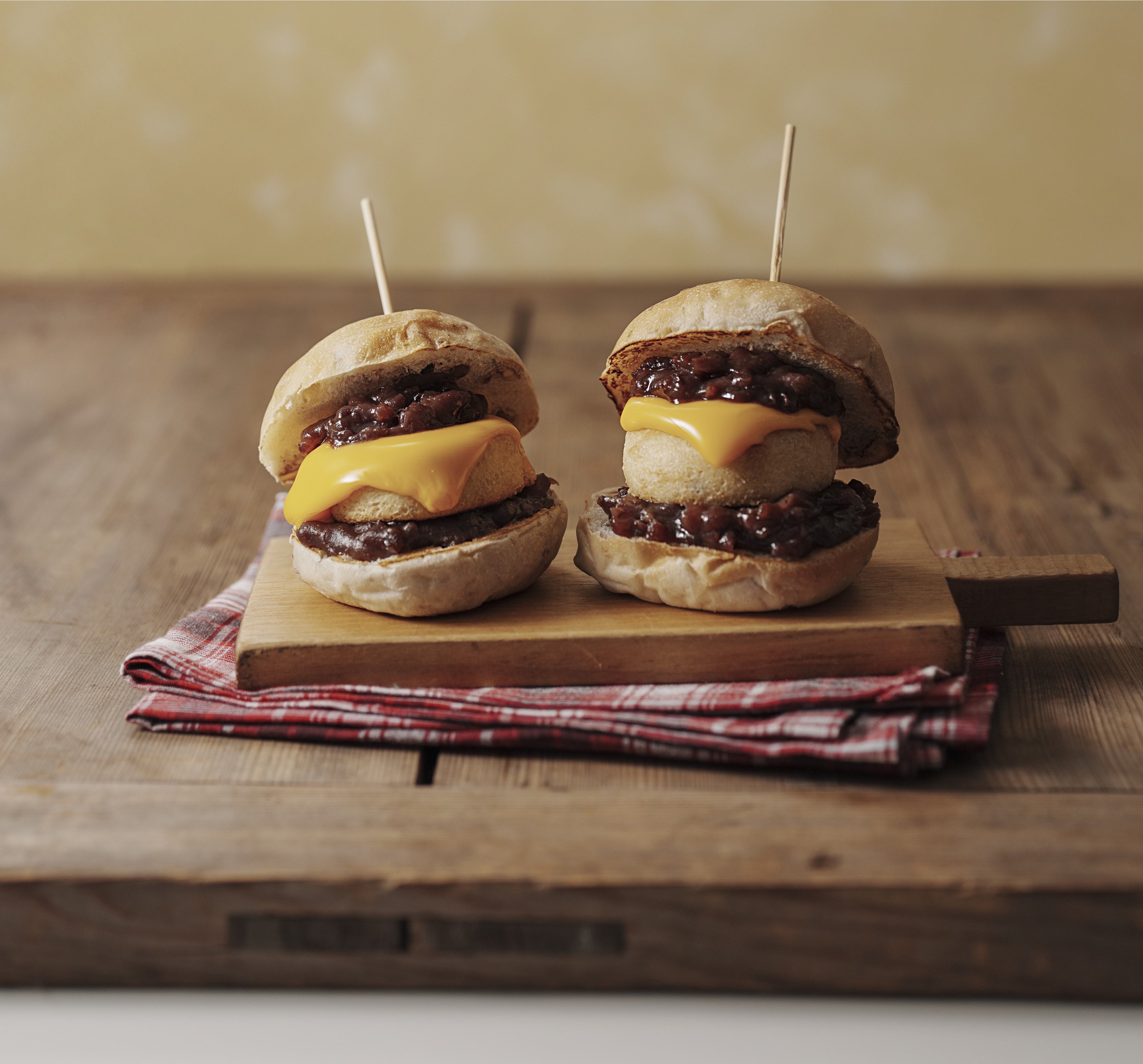 あずきソイバーガー