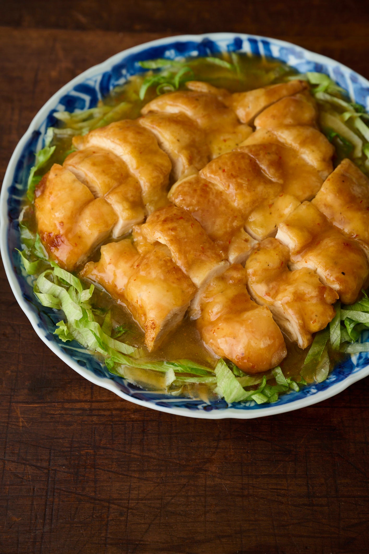 京都で食べた味を再現したからし鶏。抜群の旨さ。