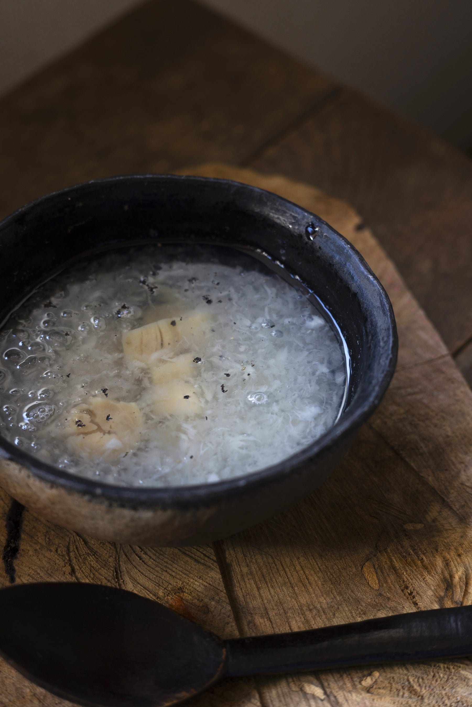 ほたてと大根おろしのスープ