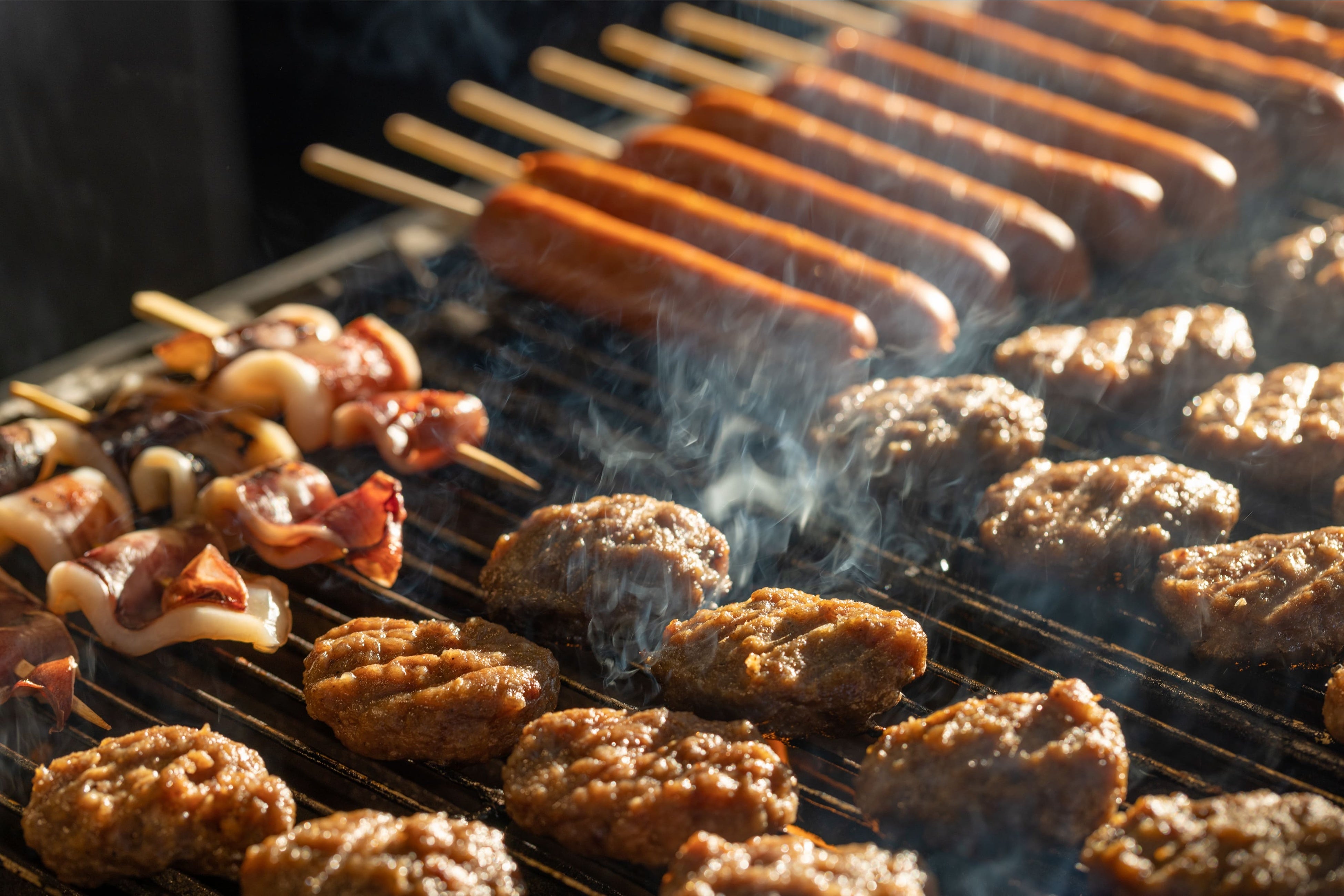 充実の食べ放題メニュー