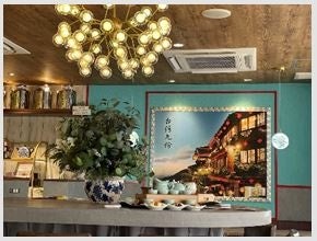 台湾のカフェをイメージした内装で日本にいながら現地を感じてもらえます。