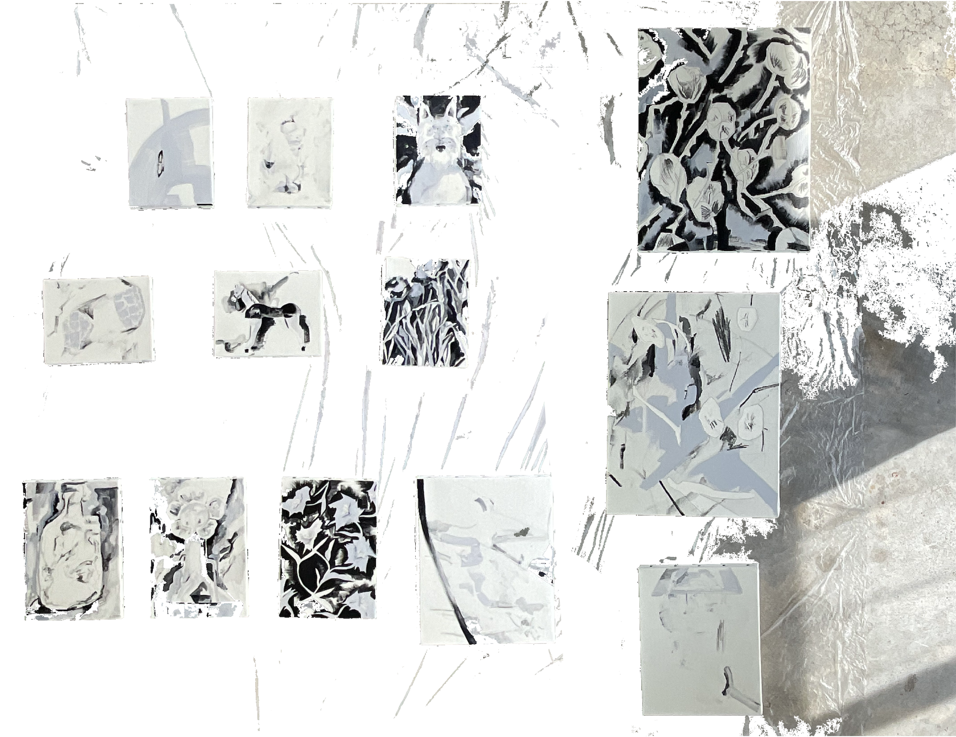 渋谷 七奈《campus on drawing》2022