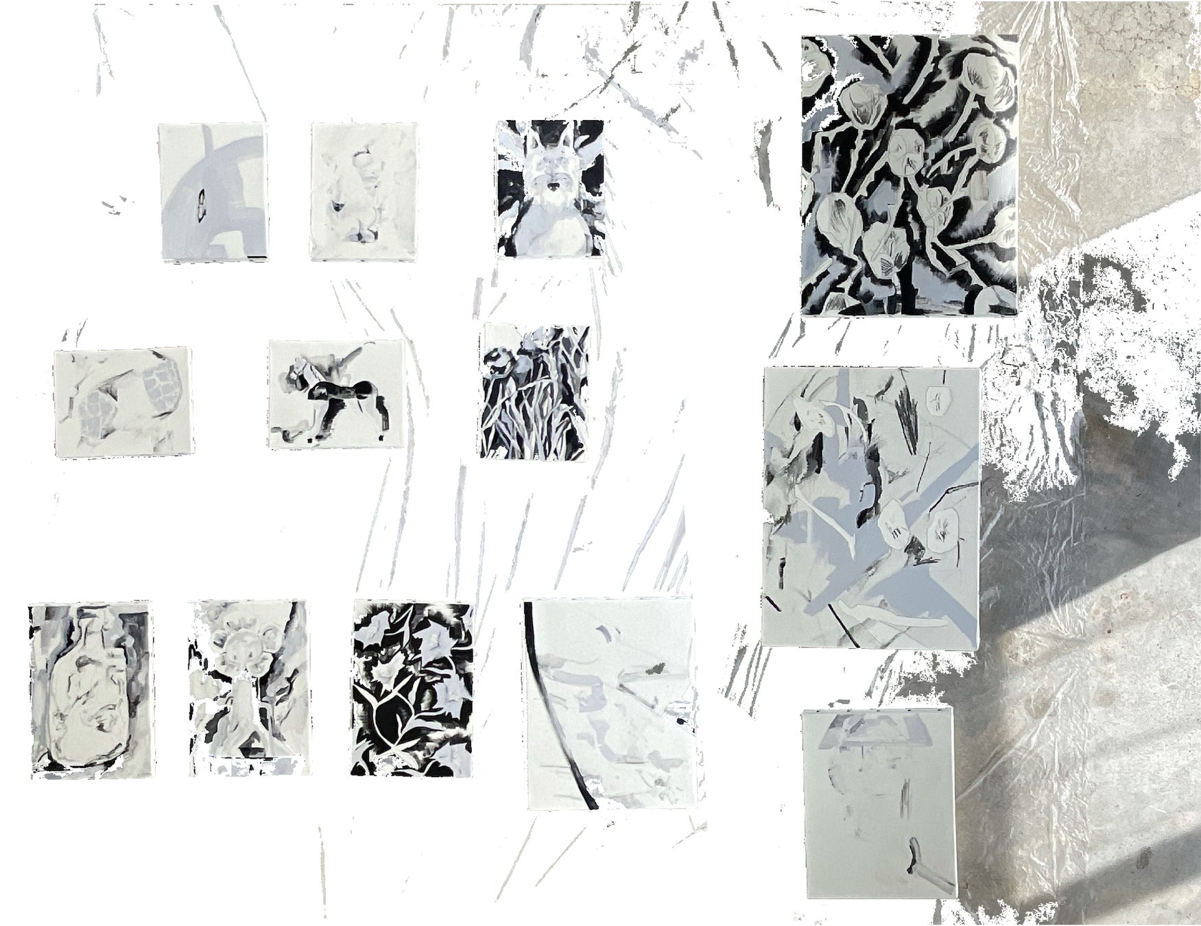 渋谷 七奈《campus on drawing》2022