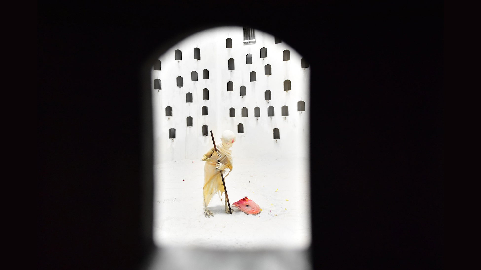 副島 しのぶ《ケアンの首達》 The Spirits of Cairn 2018