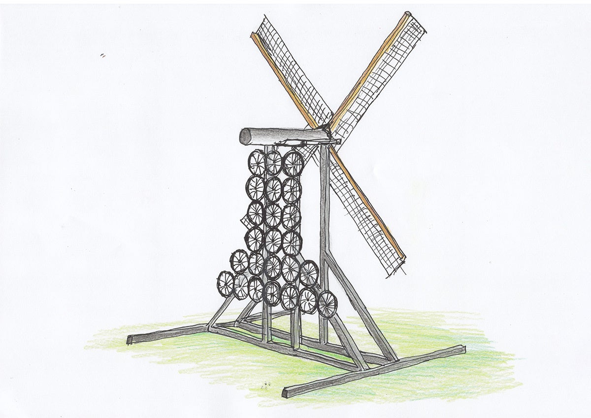 《風車輪（構想）》2023