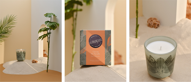 ベルサイユ宮殿、エリゼ宮の御用達のフランス製高級アロマキャンドルの