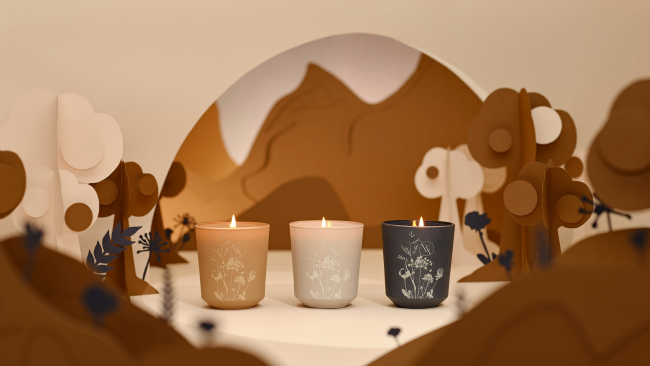 『シャトー・ド・ヴェルサイユ』アロマキャンドル ベルサイユ宮殿、エリゼ宮の御用達のフランス製高級アロマキャンドルの