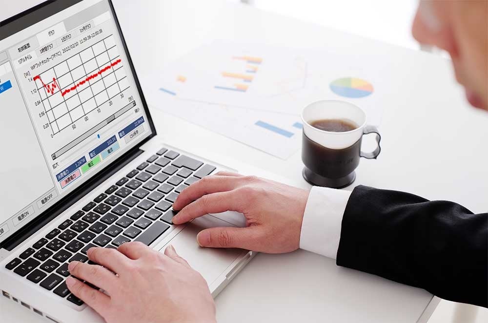 Windows PCでデータ取得