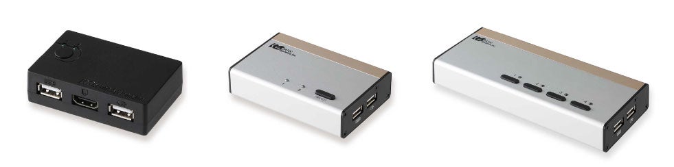 上段左からRS-230UH、RS-230UDA、RS-430UDA