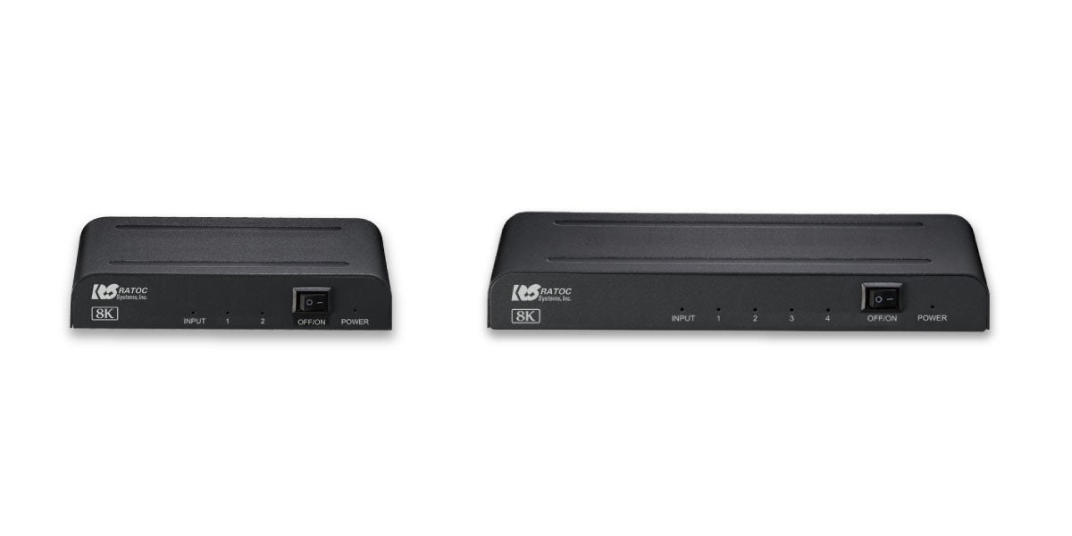 8K60Hz対応HDMI分配器!高画質映像を複数出力!2月中旬発売 8K60Hz対応HDMI分配器!高画質映像を複数出力!2月中旬発売