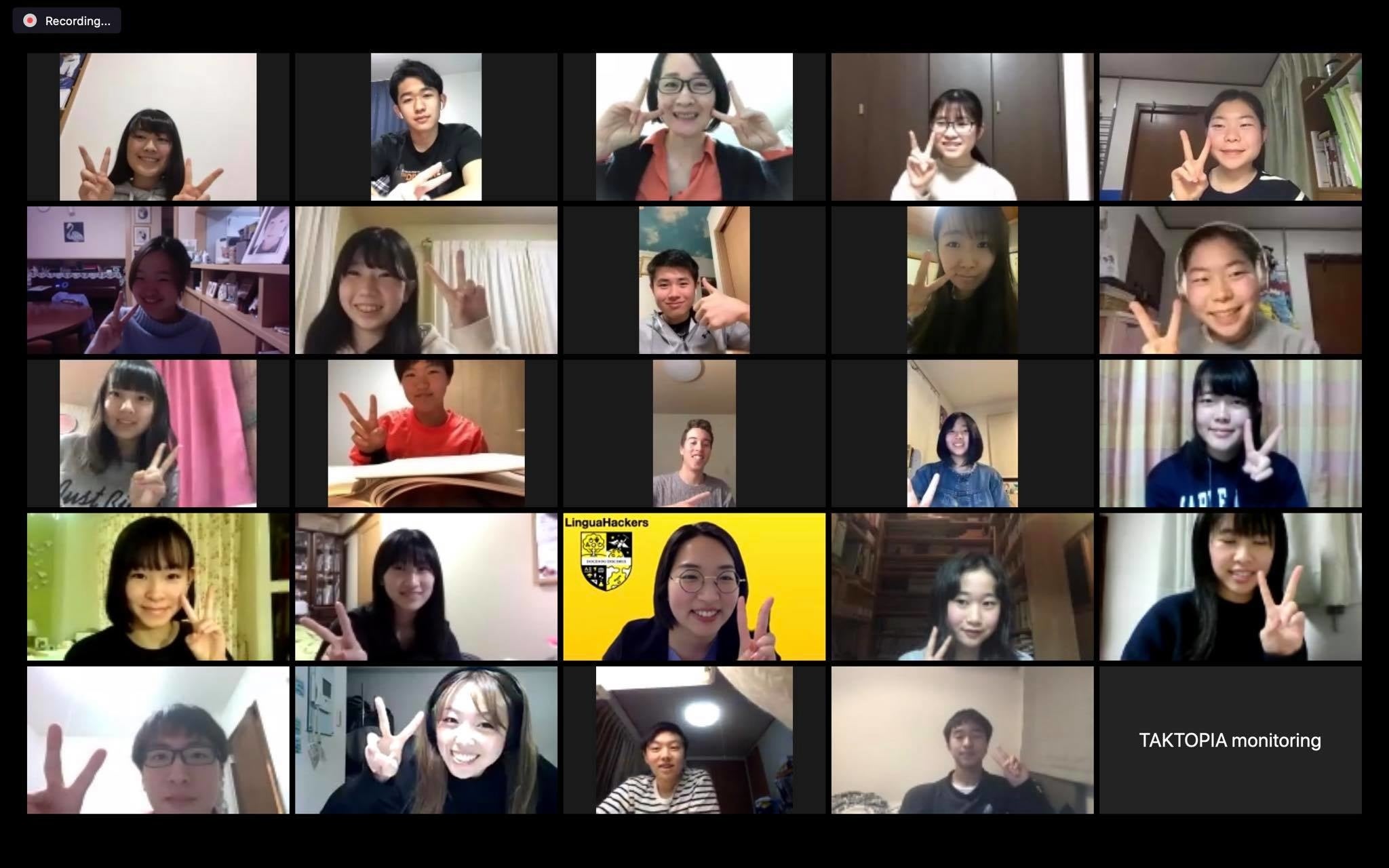 LinguaHackers授業の様子