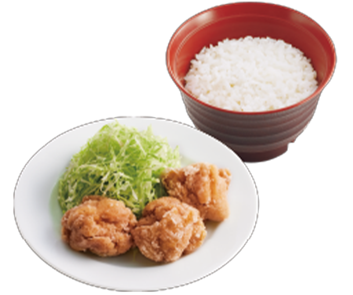 ラーメン唐揚げセット