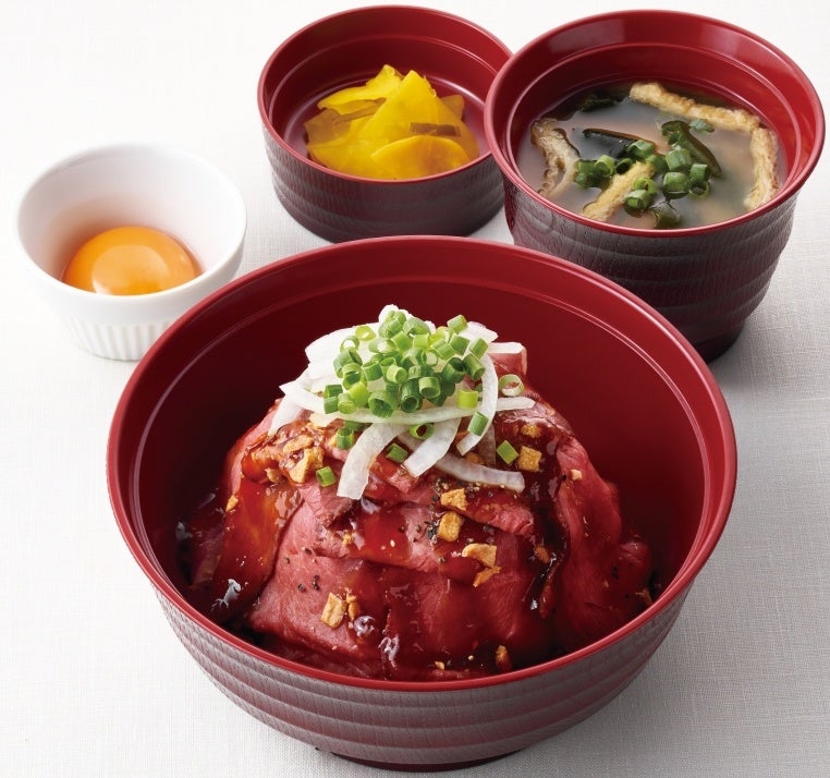 ローストビーフ特盛り丼　