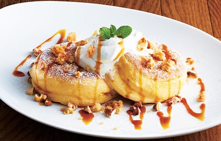 キャラメルパンケーキ　〜自家製クランブル&ナッツ〜