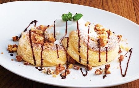 チョコパンケーキ　〜自家製クランブル&ナッツ〜