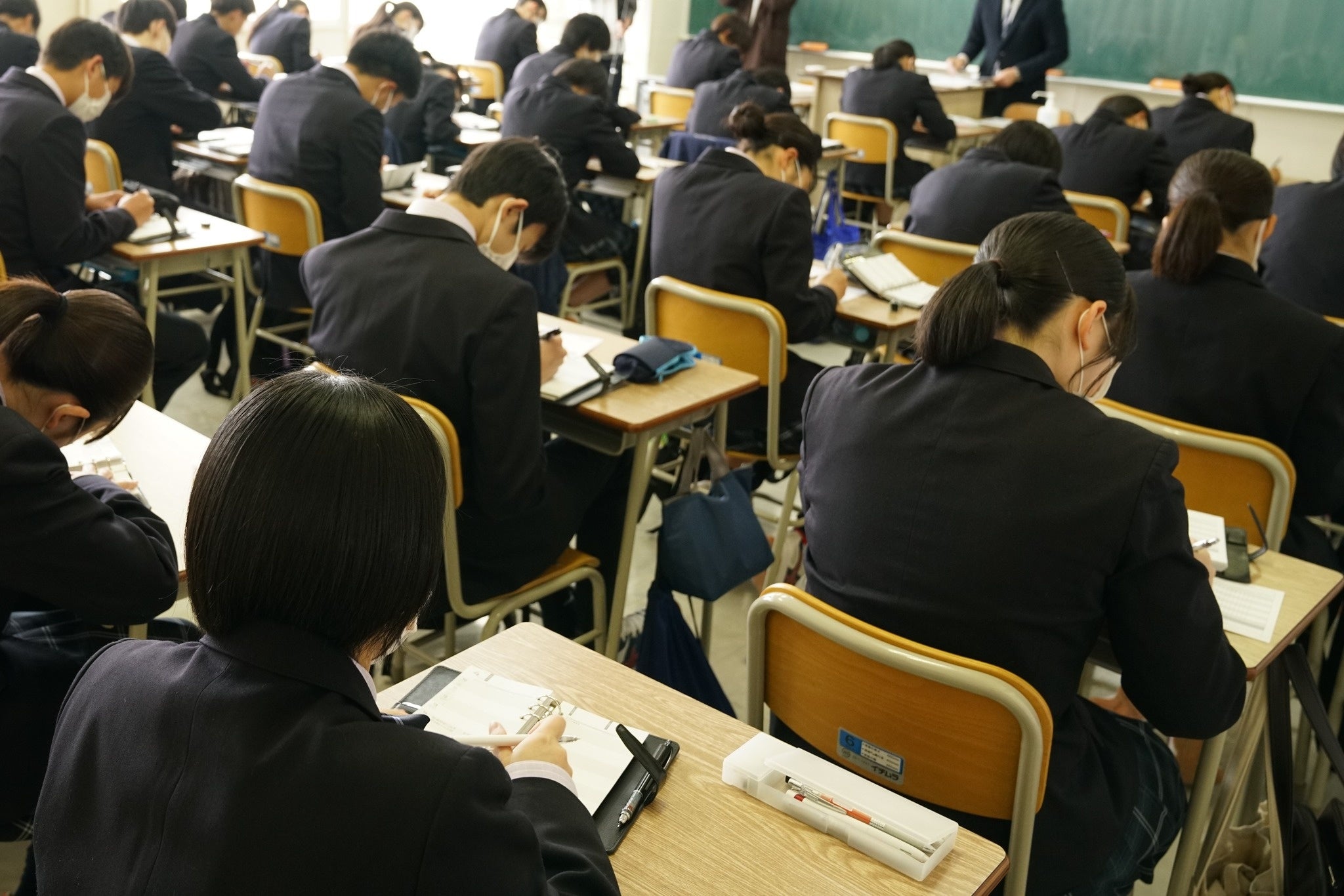 0時限目で手帳を記入します